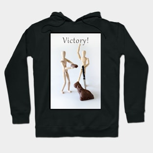 To the victor goes the bunny ears Hoodie